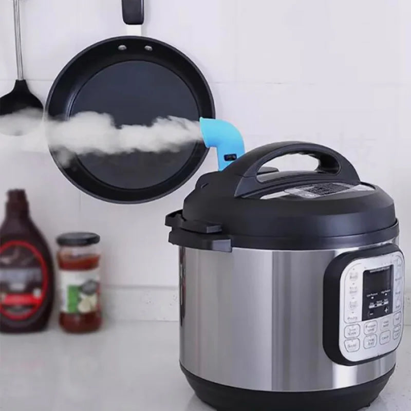 Pressure Cooker Silicone Exhaust Pipe — Universal Steam Release Valve | Safe & Heat-Resistant Replacement