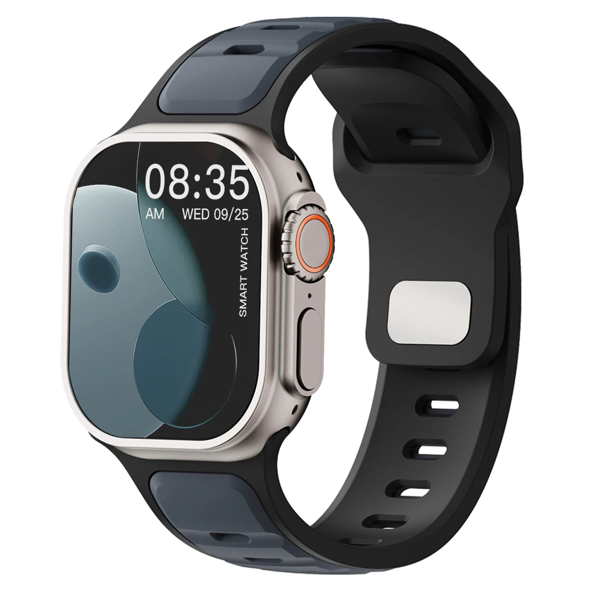Apple Watch Silicone Sport Band — Soft Breathable Strap | All Series Compatible | 38/40/41/42/44/45mm