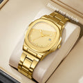 Luxury Men's Business Watch — Square Dial Fashion Quartz | Elegant Dress Watch | Gift for Him