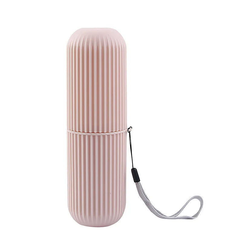 Portable Toothbrush & Toothpaste Travel Case — Hygienic Holder | Dustproof | Travel & Camping Essentials