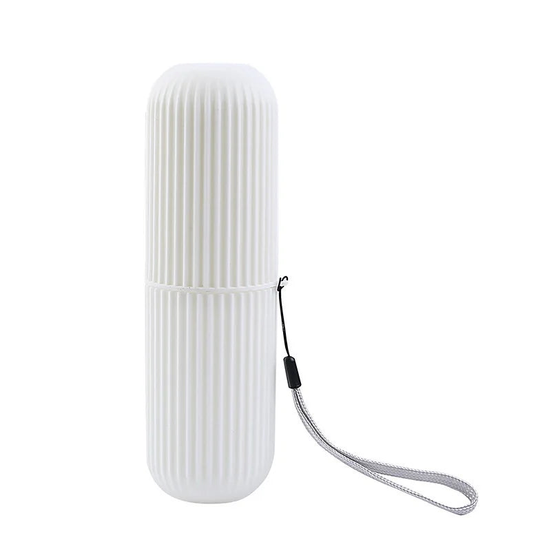 Portable Toothbrush & Toothpaste Travel Case — Hygienic Holder | Dustproof | Travel & Camping Essentials