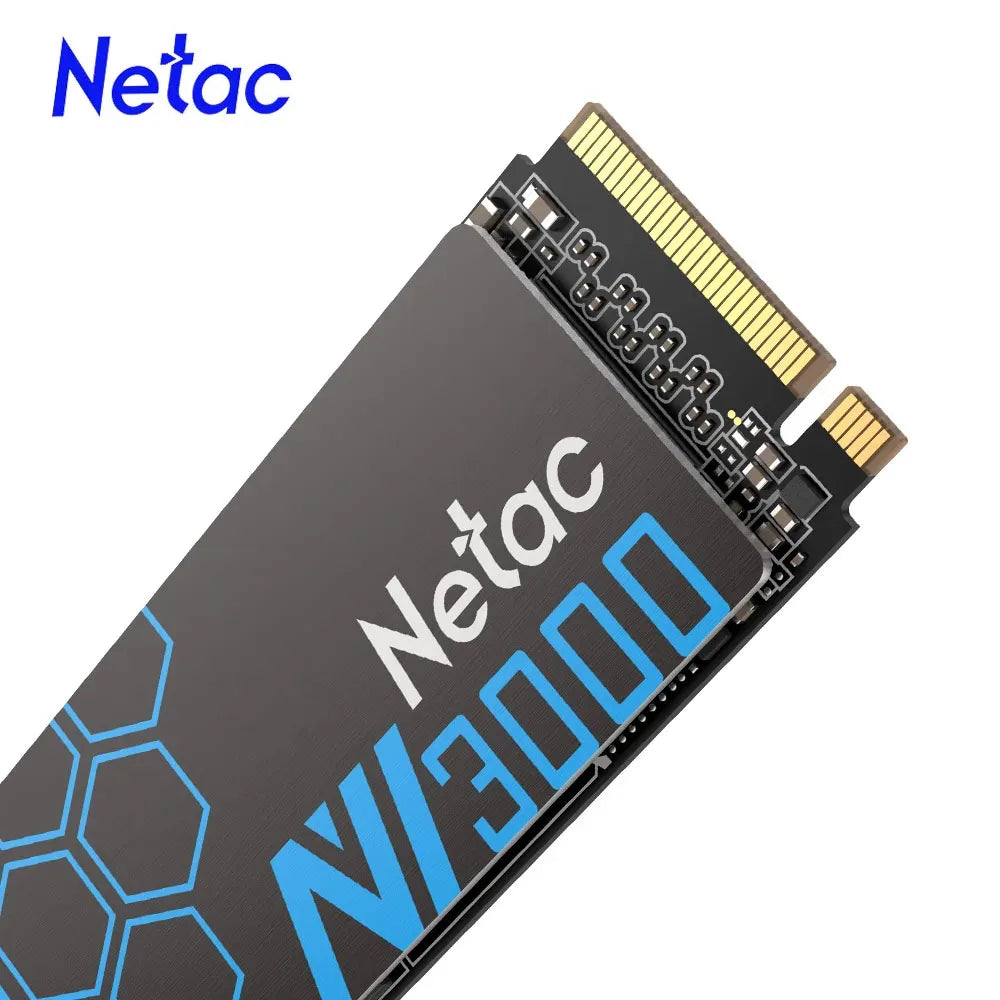 Netac NVMe SSD M.2 — 250GB / 500GB / 1TB / 2TB | PCIe Gen3 High-Speed Internal Drive | Laptop & Desktop Upgrade