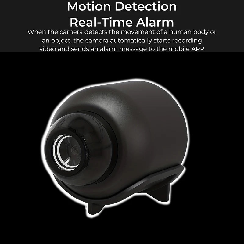 X5 Mini Hidden Camera 1080P — Night Vision | Motion Detection | Portable Security Cam | Home & Office