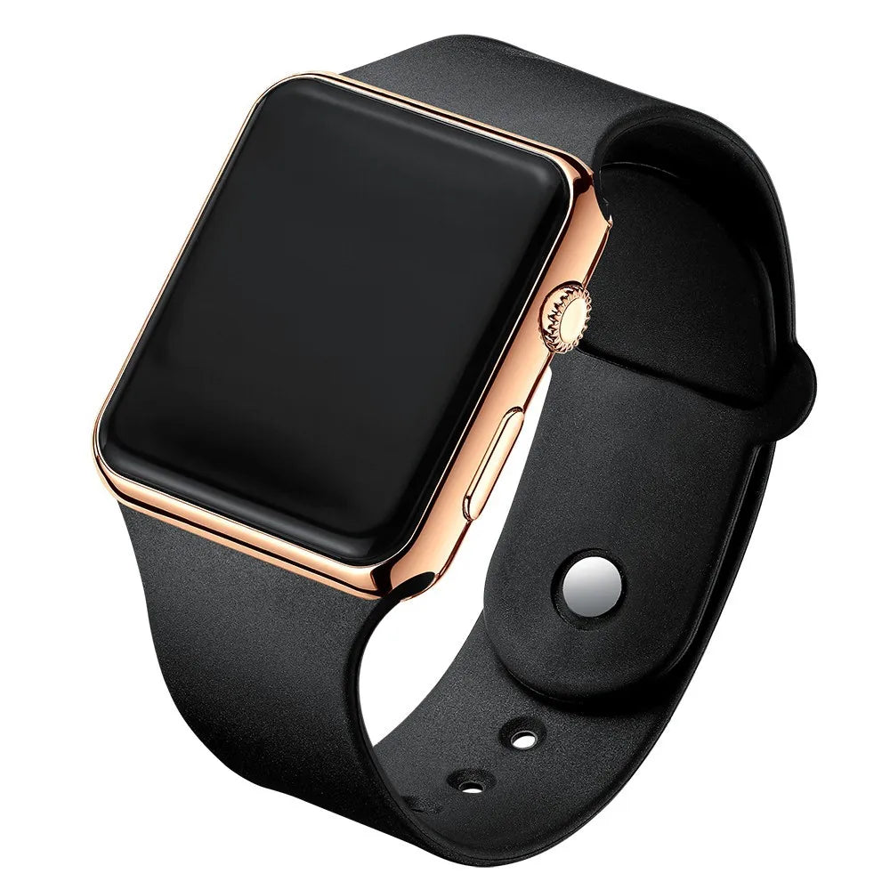 Simple Digital Sport Watch — LED Display | Waterproof | Unisex Fashion Watch for Men & Women
