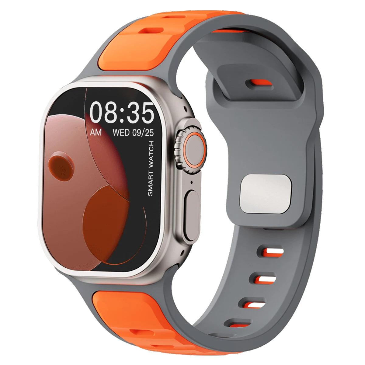 Apple Watch Silicone Sport Band — Soft Breathable Strap | All Series Compatible | 38/40/41/42/44/45mm