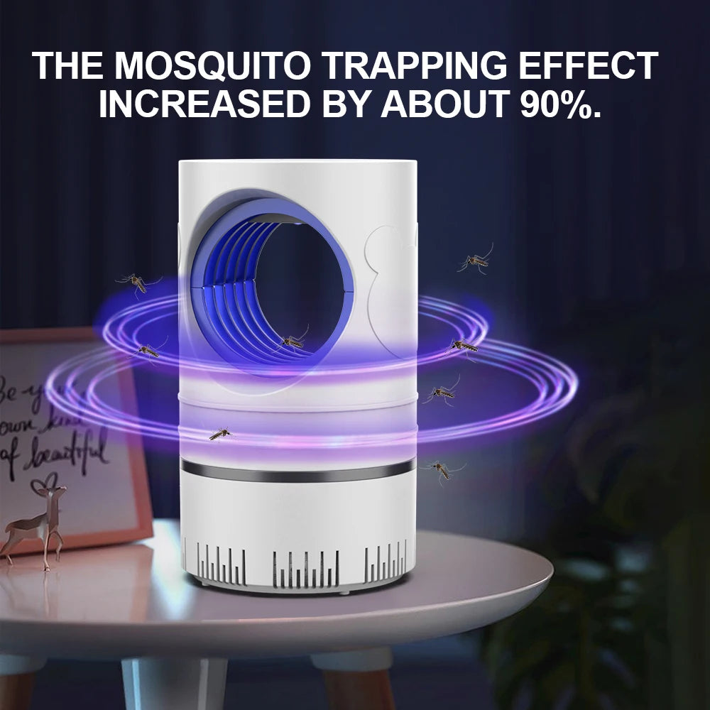 Electric Fly & Mosquito Killer — LED UV Trap Light | Silent Indoor Bug Zapper | Home & Office