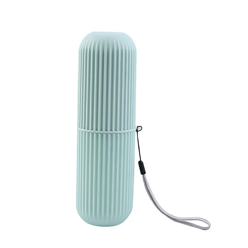 Portable Toothbrush & Toothpaste Travel Case — Hygienic Holder | Dustproof | Travel & Camping Essentials