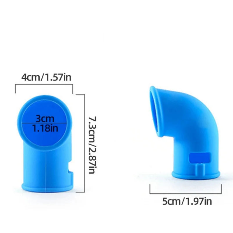 Pressure Cooker Silicone Exhaust Pipe — Universal Steam Release Valve | Safe & Heat-Resistant Replacement