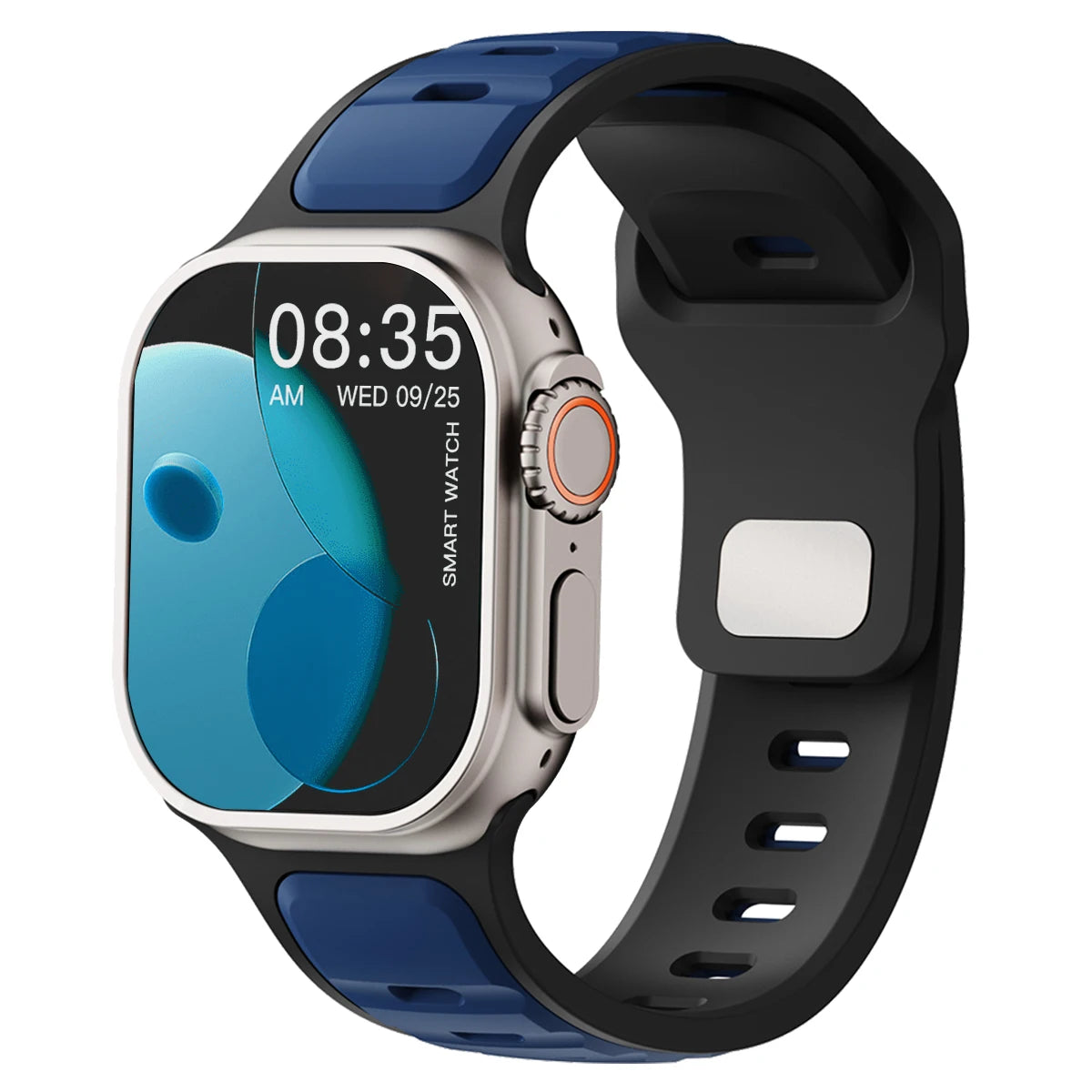 Apple Watch Silicone Sport Band — Soft Breathable Strap | All Series Compatible | 38/40/41/42/44/45mm