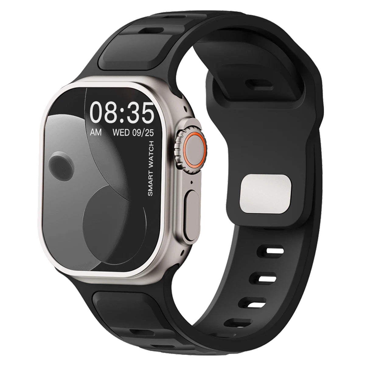 Apple Watch Silicone Sport Band — Soft Breathable Strap | All Series Compatible | 38/40/41/42/44/45mm