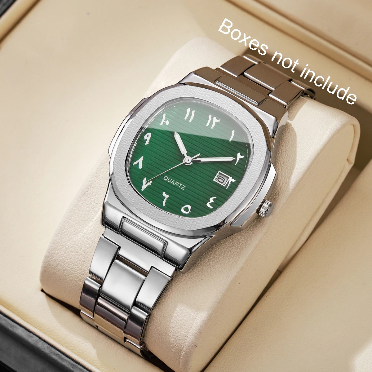 Luxury Men's Business Watch — Square Dial Fashion Quartz | Elegant Dress Watch | Gift for Him