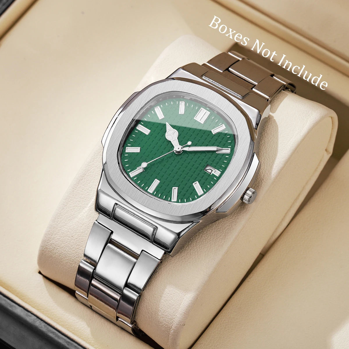 Luxury Men's Business Watch — Square Dial Fashion Quartz | Elegant Dress Watch | Gift for Him