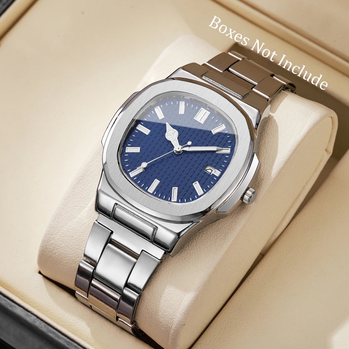 Luxury Men's Business Watch — Square Dial Fashion Quartz | Elegant Dress Watch | Gift for Him