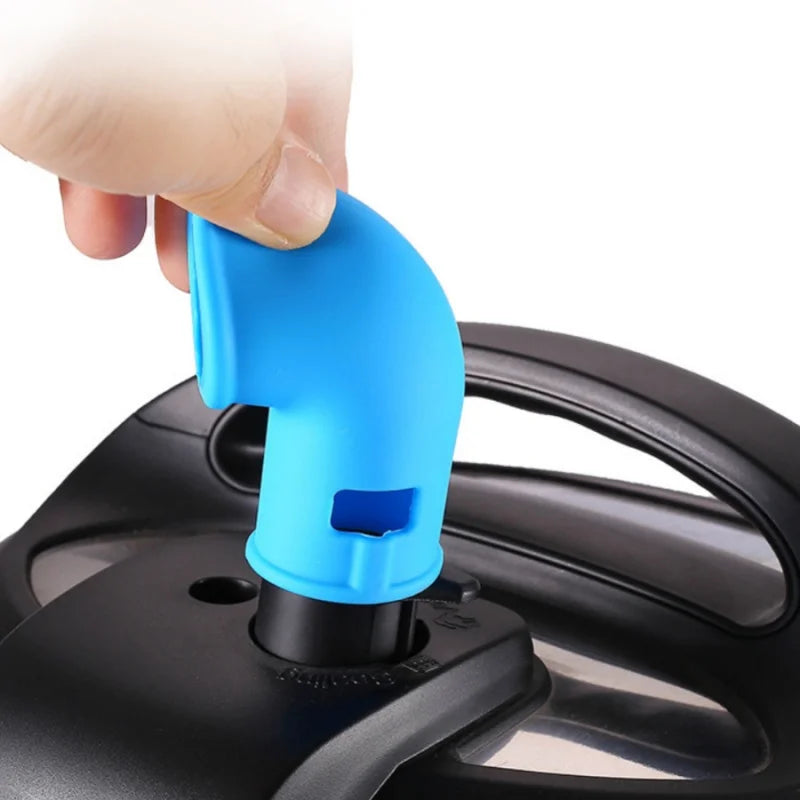 Pressure Cooker Silicone Exhaust Pipe — Universal Steam Release Valve | Safe & Heat-Resistant Replacement