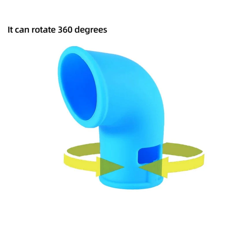 Pressure Cooker Silicone Exhaust Pipe — Universal Steam Release Valve | Safe & Heat-Resistant Replacement