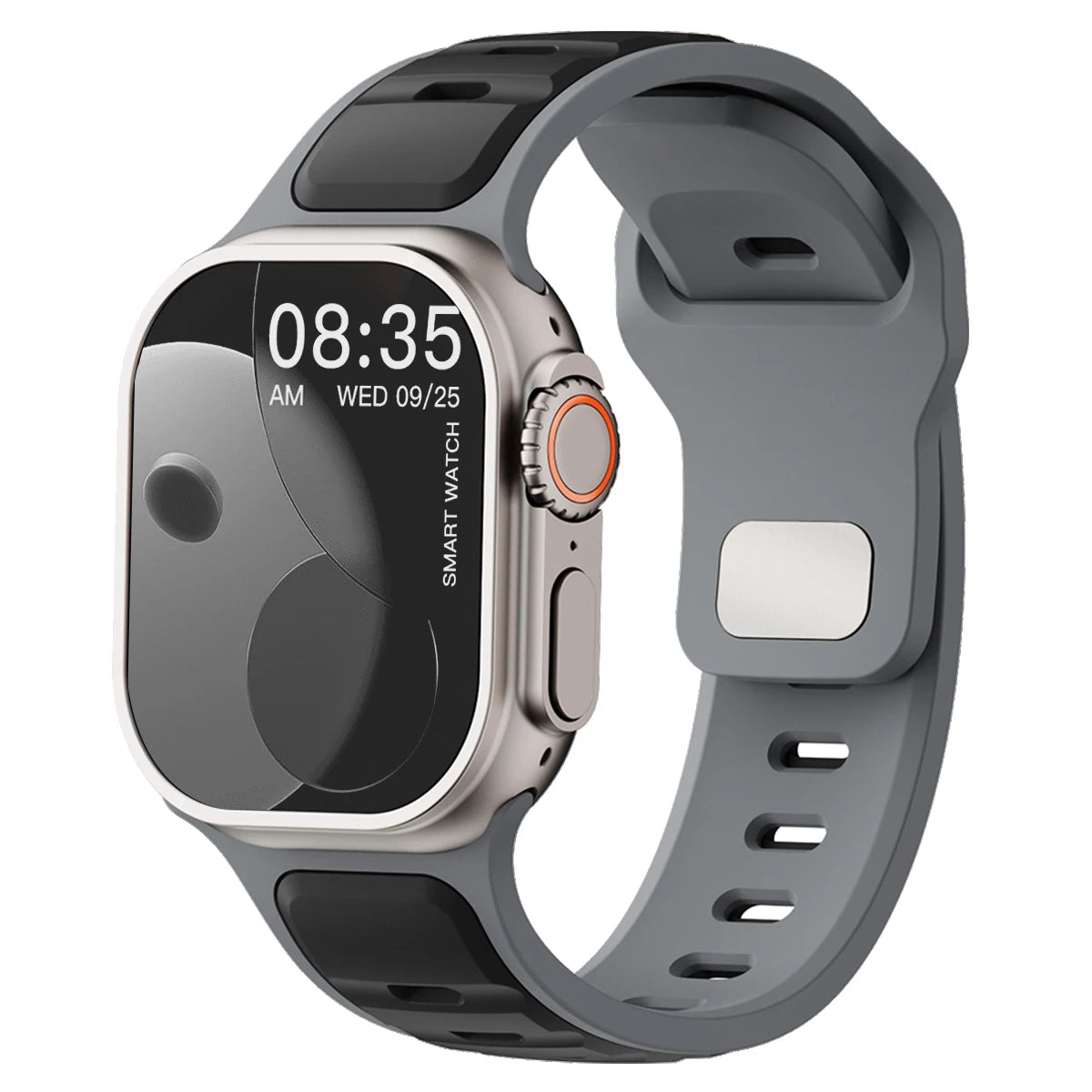 Apple Watch Silicone Sport Band — Soft Breathable Strap | All Series Compatible | 38/40/41/42/44/45mm
