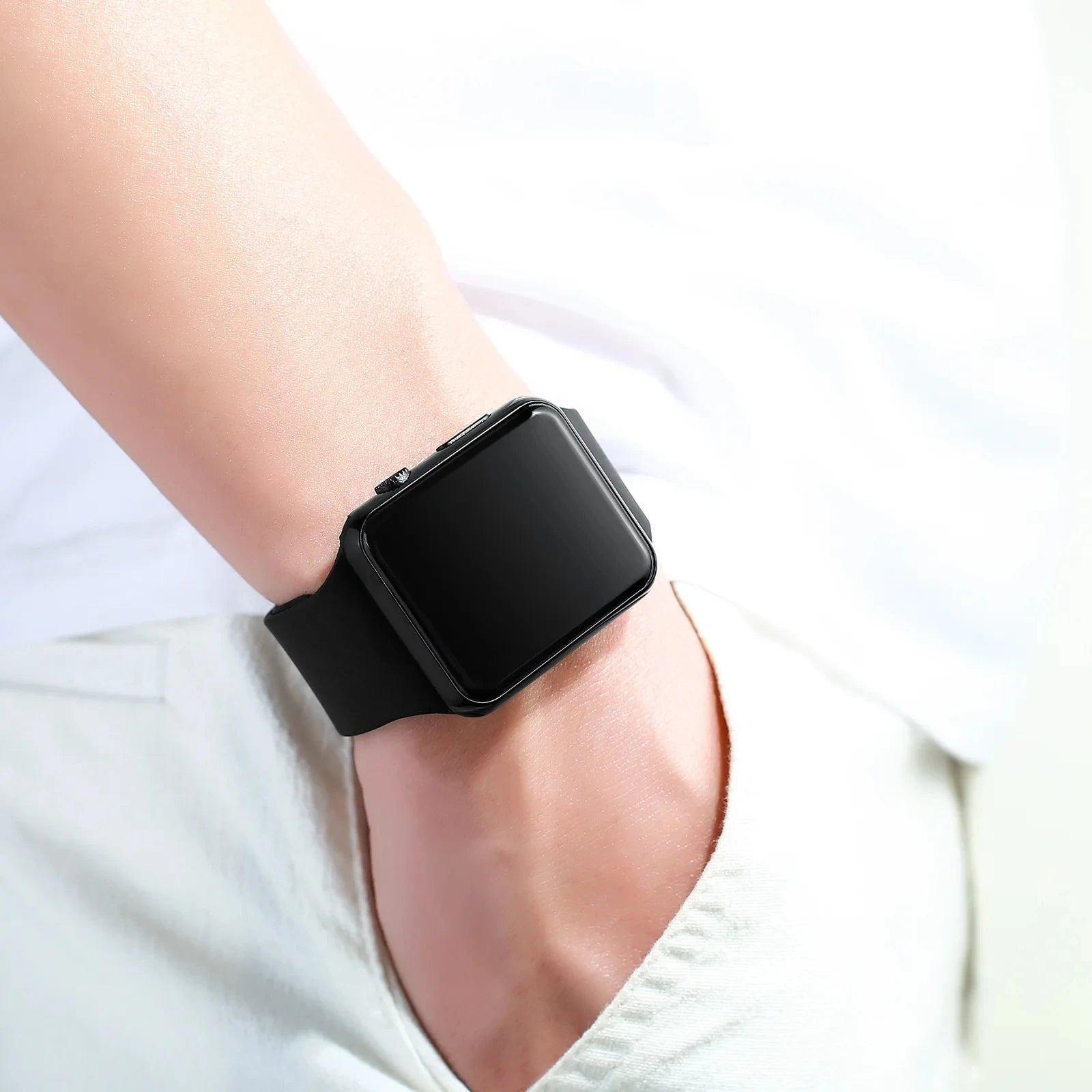 Simple Digital Sport Watch — LED Display | Waterproof | Unisex Fashion Watch for Men & Women