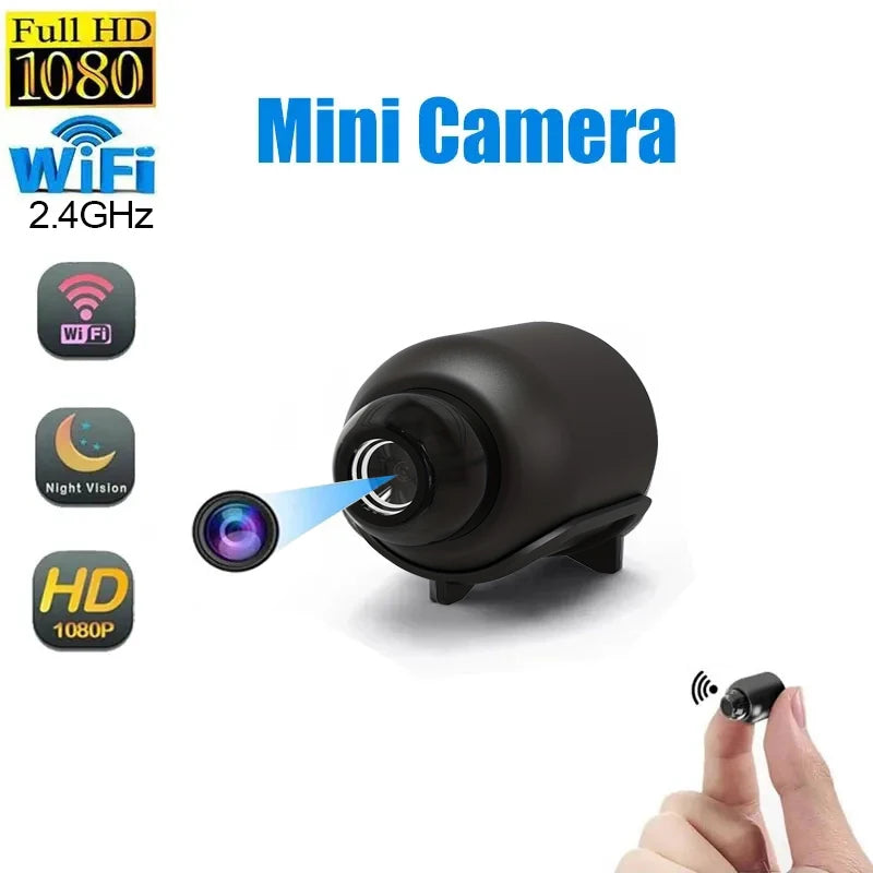 X5 Mini Hidden Camera 1080P — Night Vision | Motion Detection | Portable Security Cam | Home & Office