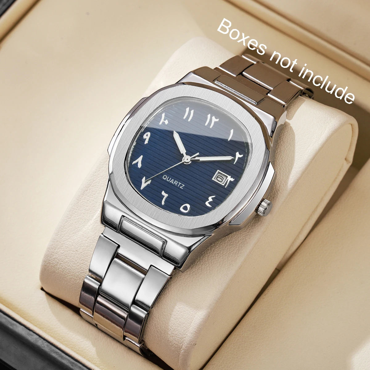 Luxury Men's Business Watch — Square Dial Fashion Quartz | Elegant Dress Watch | Gift for Him
