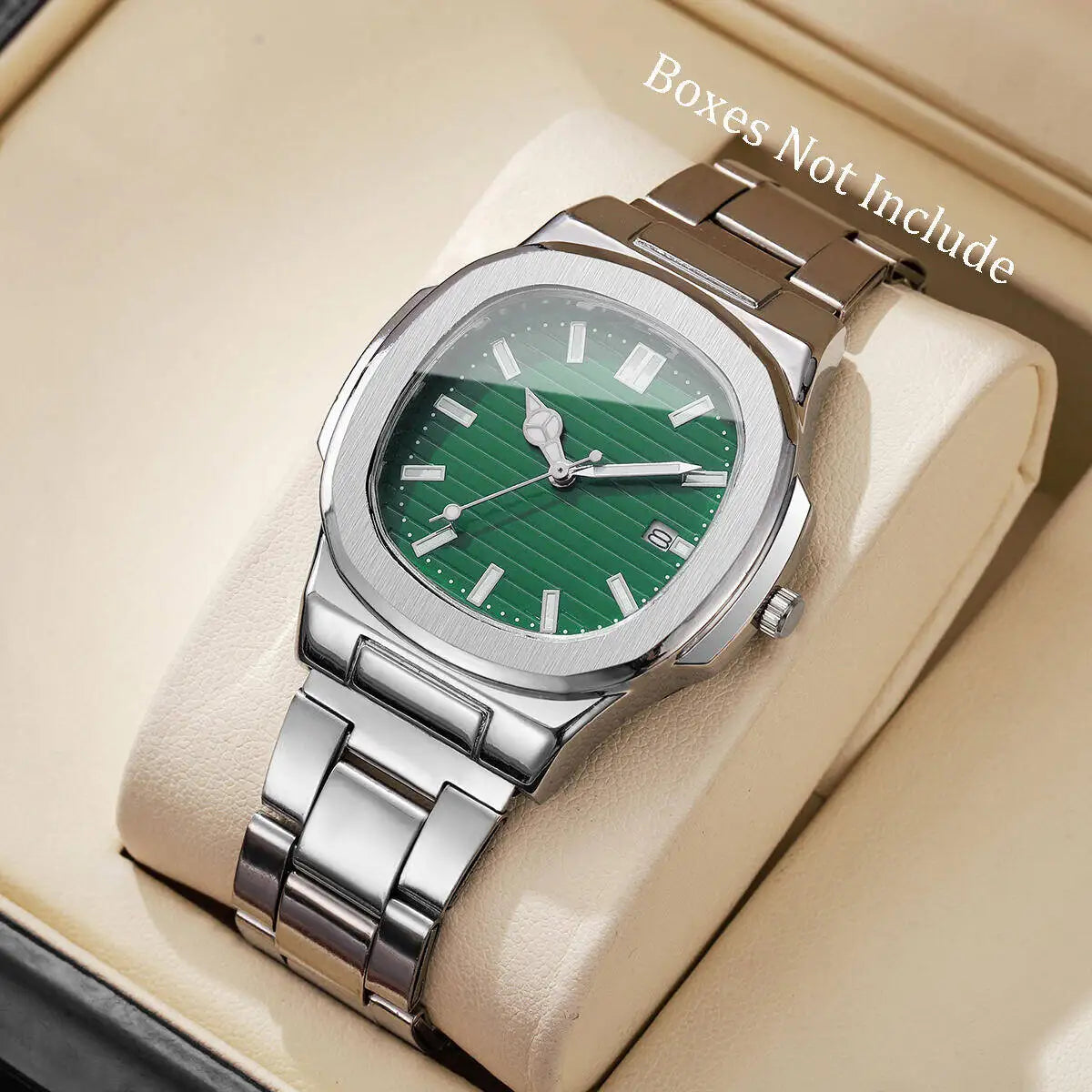 Luxury Men's Business Watch — Square Dial Fashion Quartz | Elegant Dress Watch | Gift for Him